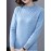 [Plus Size Viscose Sweater] Elegant Women's Plus Size Viscose Sweater | Crew Neck Pullover, Solid Color Knit Fabric, Medium Stretch, All Seasons, Thin Fleece Top, Extra Large