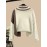 Plus Size, Women's Two-Piece Set, Fashionable and Elegant Long Sleeve Pullover with Skirt in Color Block Design for Autumn/ Winter