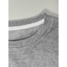 Branch Two Elegant Cockatiels Women's Casual Sweatshirt - Black Geometric Bird & Branch Design, 100% Polyester, Machine Washable, Regular Fit Round Neck for Autumn/Winter, Everyday Comfort, Natureinspired Design, Easy Care Clothing