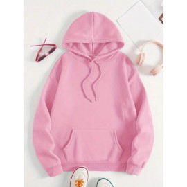 Women'S Cozy Fleece Hoodie with Humorous 