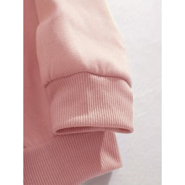 Women'S Casual Crew Neck Sweatshirt with Dark Humor 