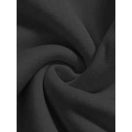 Women's Light Green Hooded Sweatshirt Dress with Inspirational 